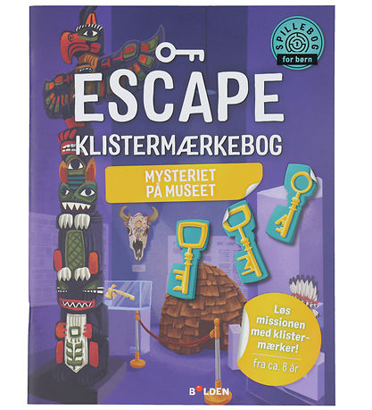 Forlaget Bolden Escape Stickerbuch: Das Geheimnis im Museum