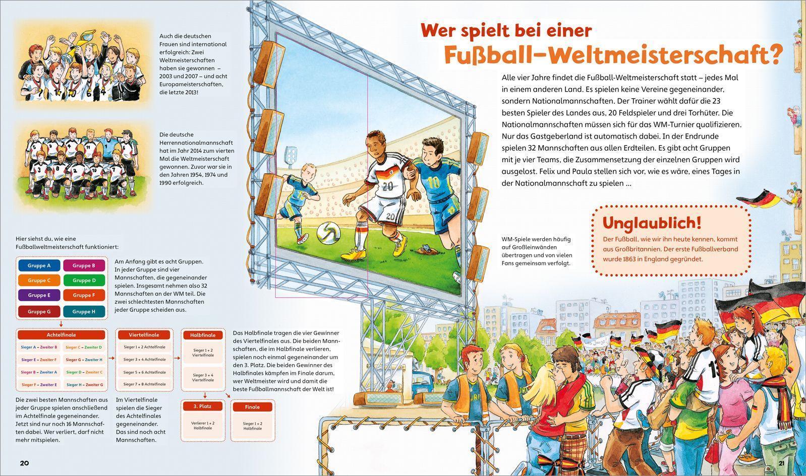 BOOKii® WAS IST WAS Junior Auf geht´s zum Fußball!