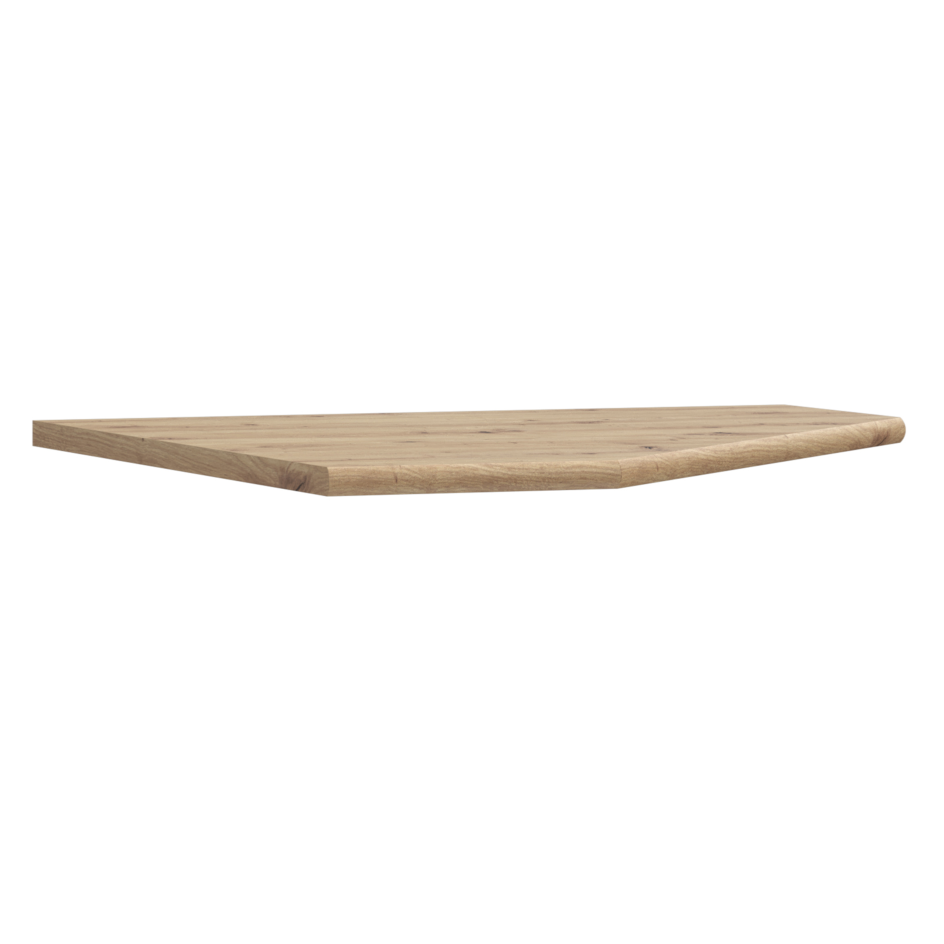 Verkettungs-Platte 90° - Artisan Eiche - 72 cm