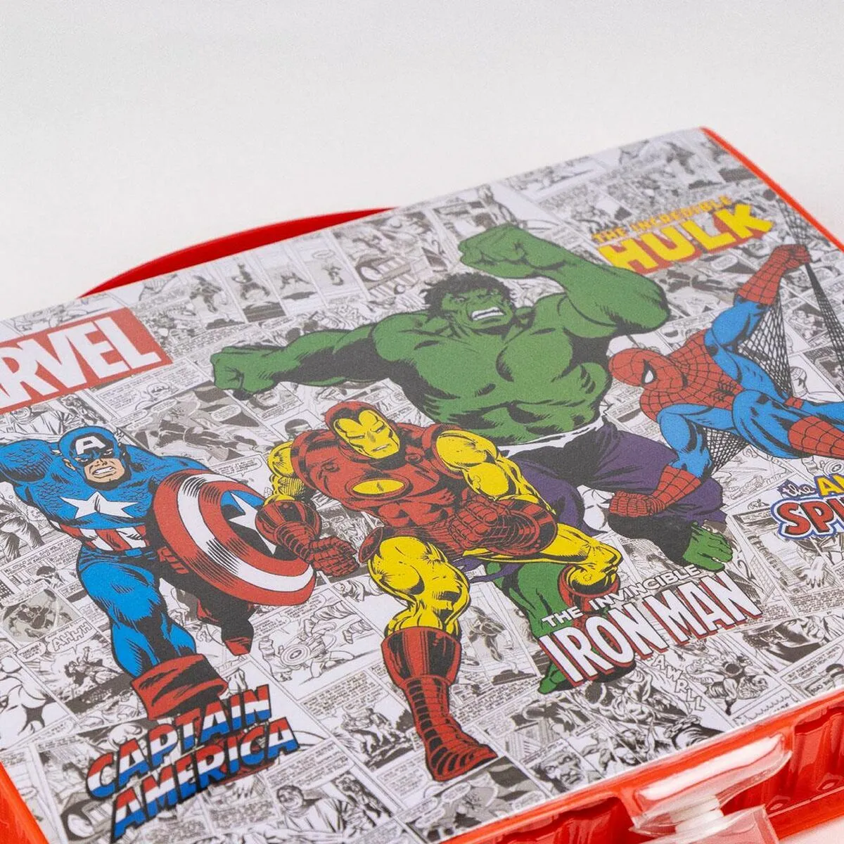 Marvel Ensemble Papeterie Rouge