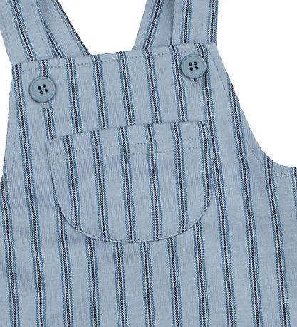 Joha Kleid - Pinafore - Blau m. Streifen