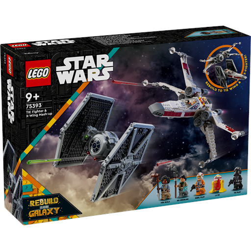 LEGO Star Wars Kombimodel: TIE-Jager Og X-Wing - 75393