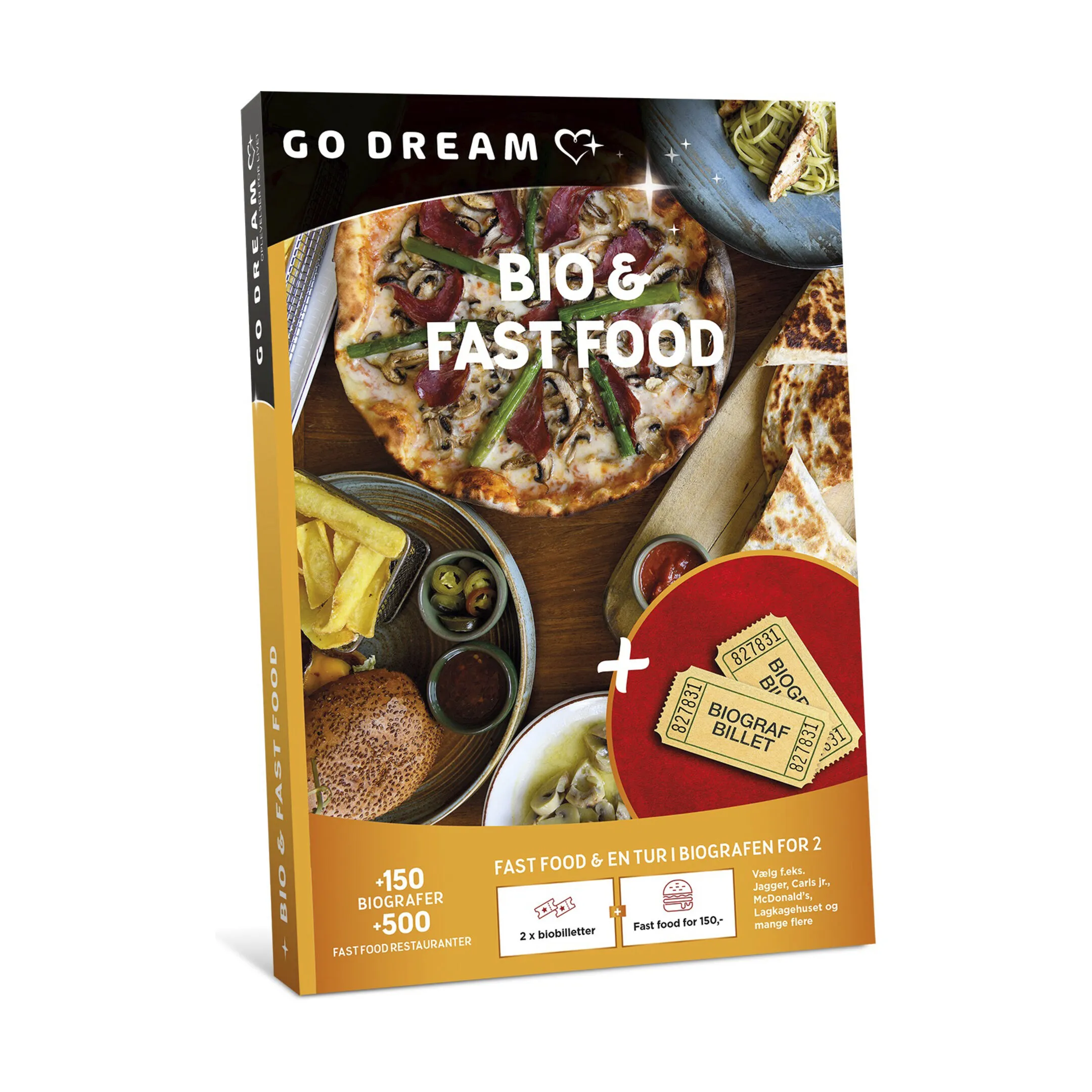 GO DREAM Gavekort - Bio & Fastfood