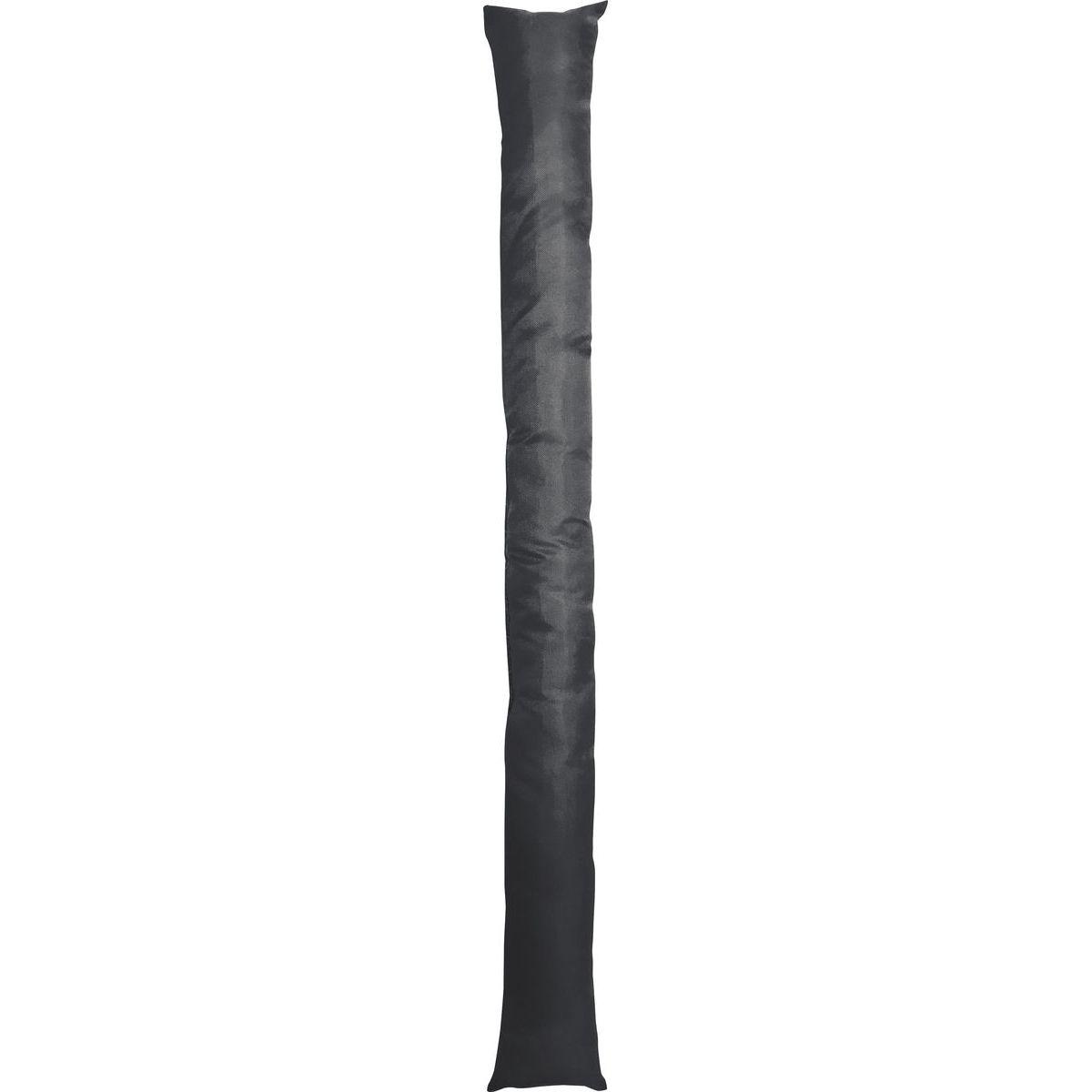 BOUDIN PORTE SIMPLE BOURRELET 80CM VELCRO NOIR