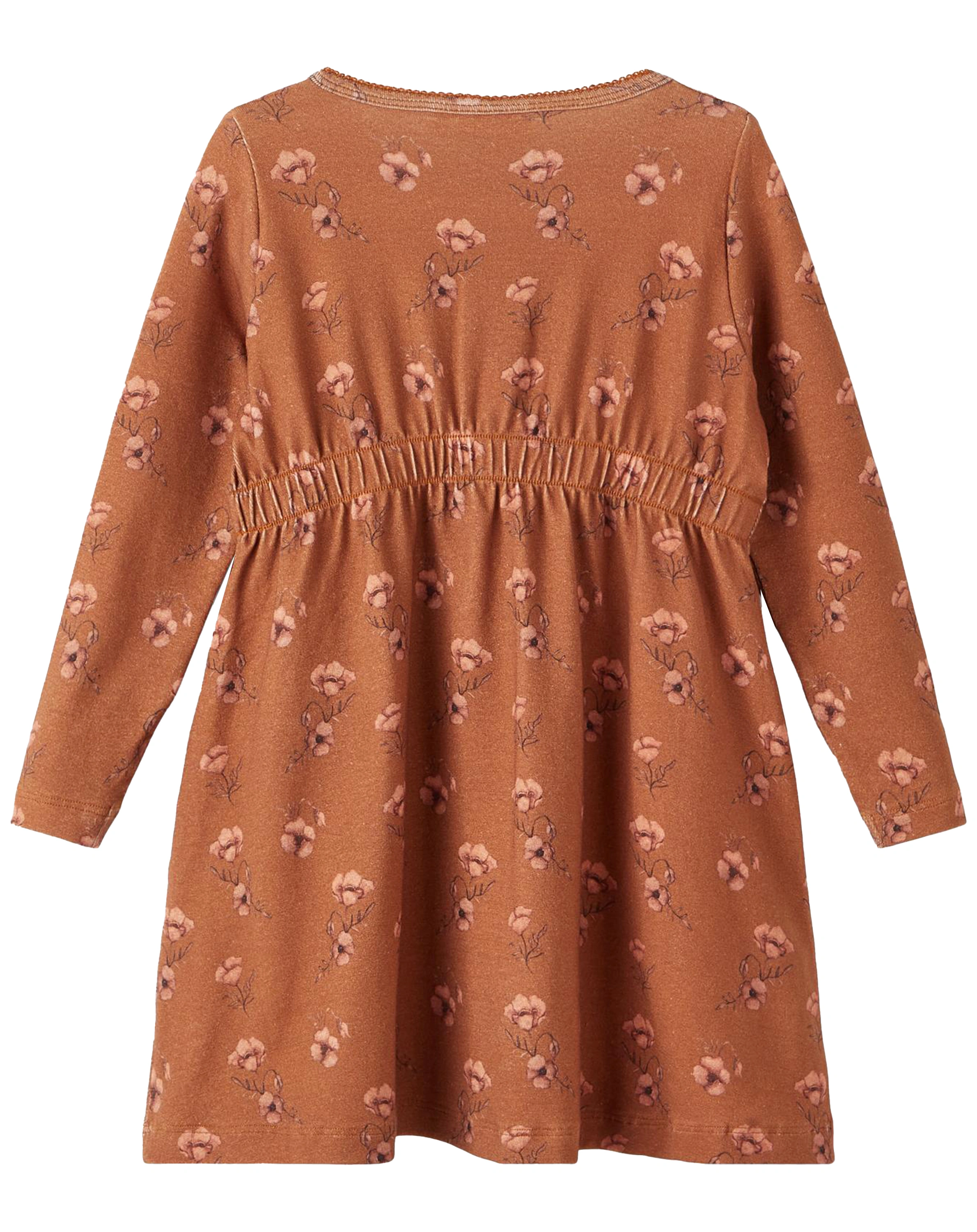 Langarmkleid NMFGAYA in bran