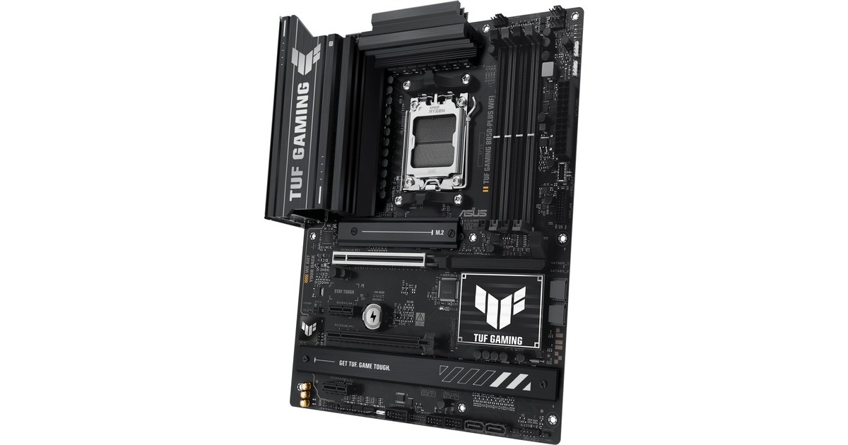 ASUSTUF Gaming B850-PLUS WIFI socket AM5 moederbord  (2.5Gb-LAN, Wi-Fi 7, BT, Sound, ATX)