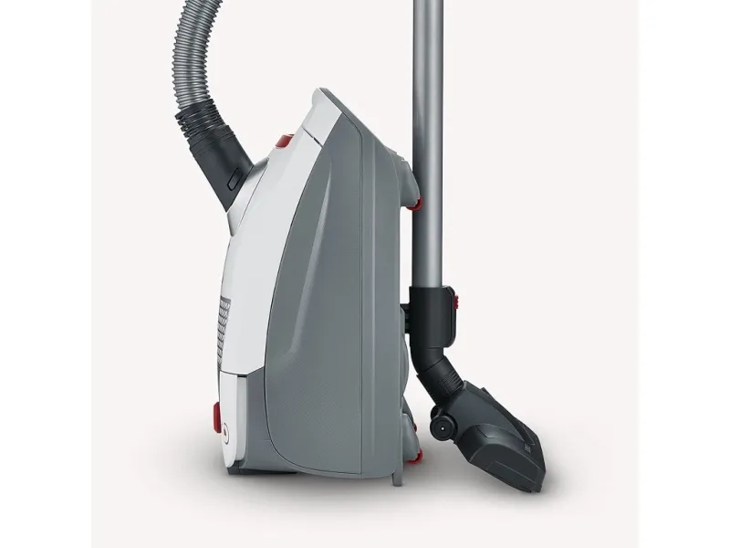SEVERIN S'POWER BC 7047 - Støvsuger - beholder - pose - 850 W - hvid/rød
