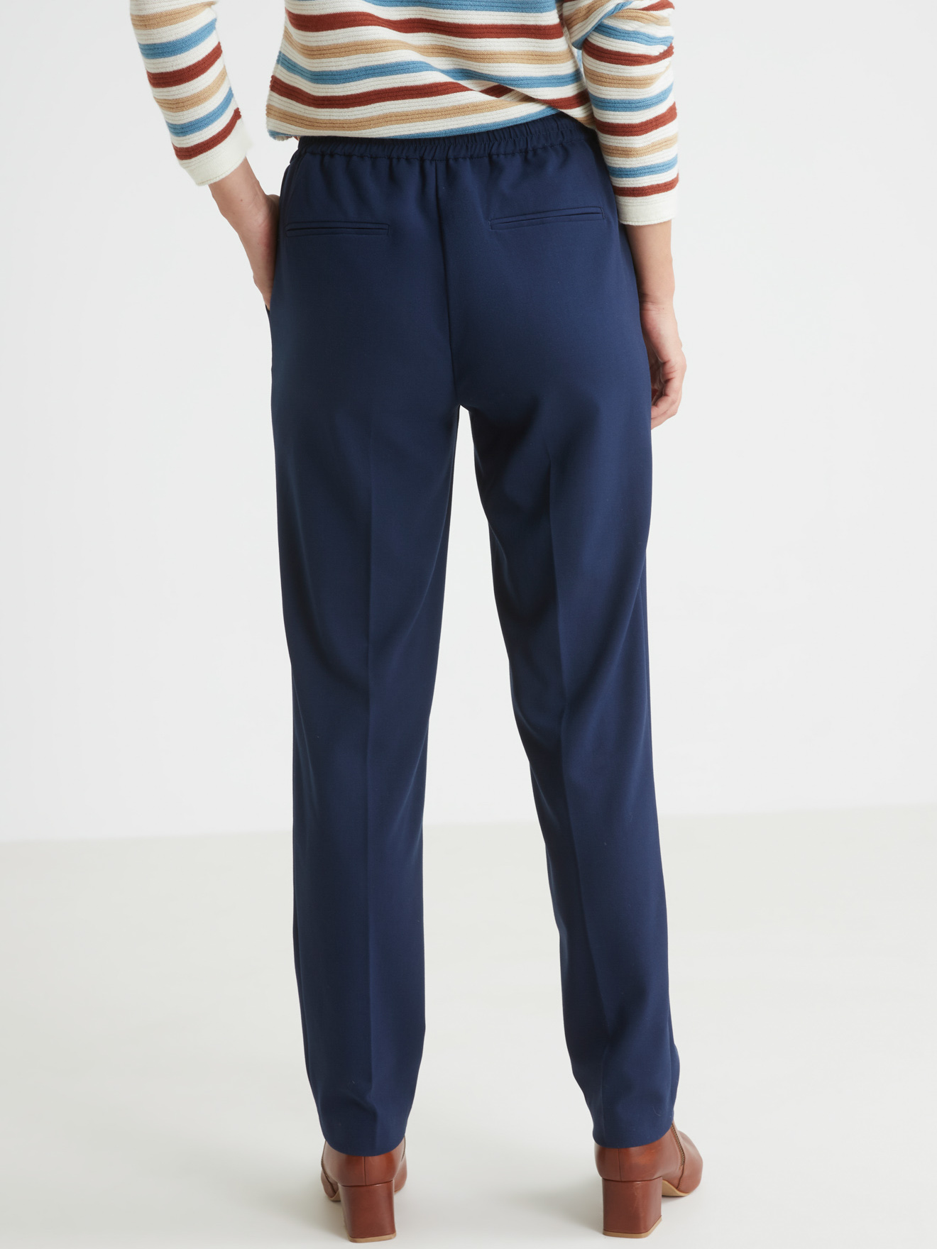 Pantalon élastiqué