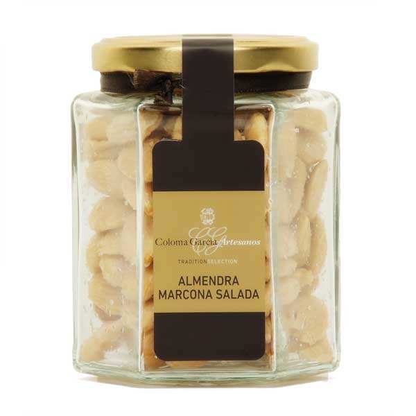Amandes douces torréfiées et salées (variété Marcona)