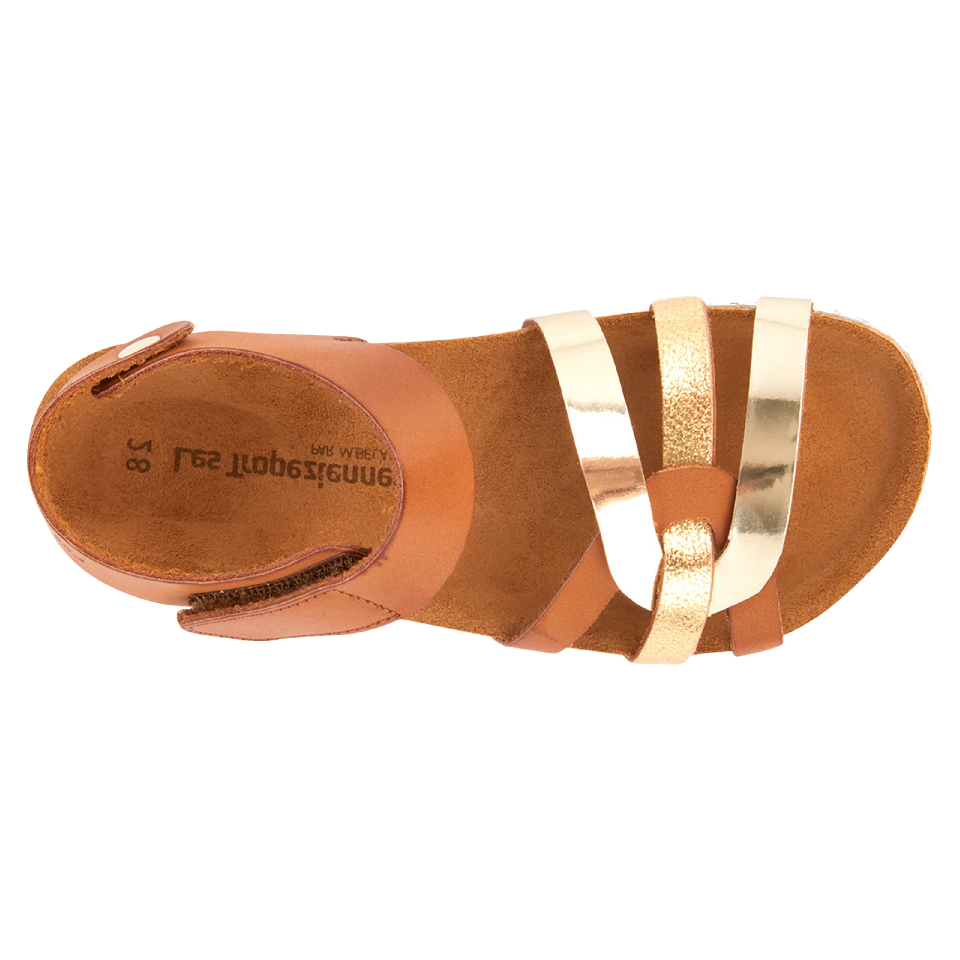 Sandales cuir enfantzana | Marron