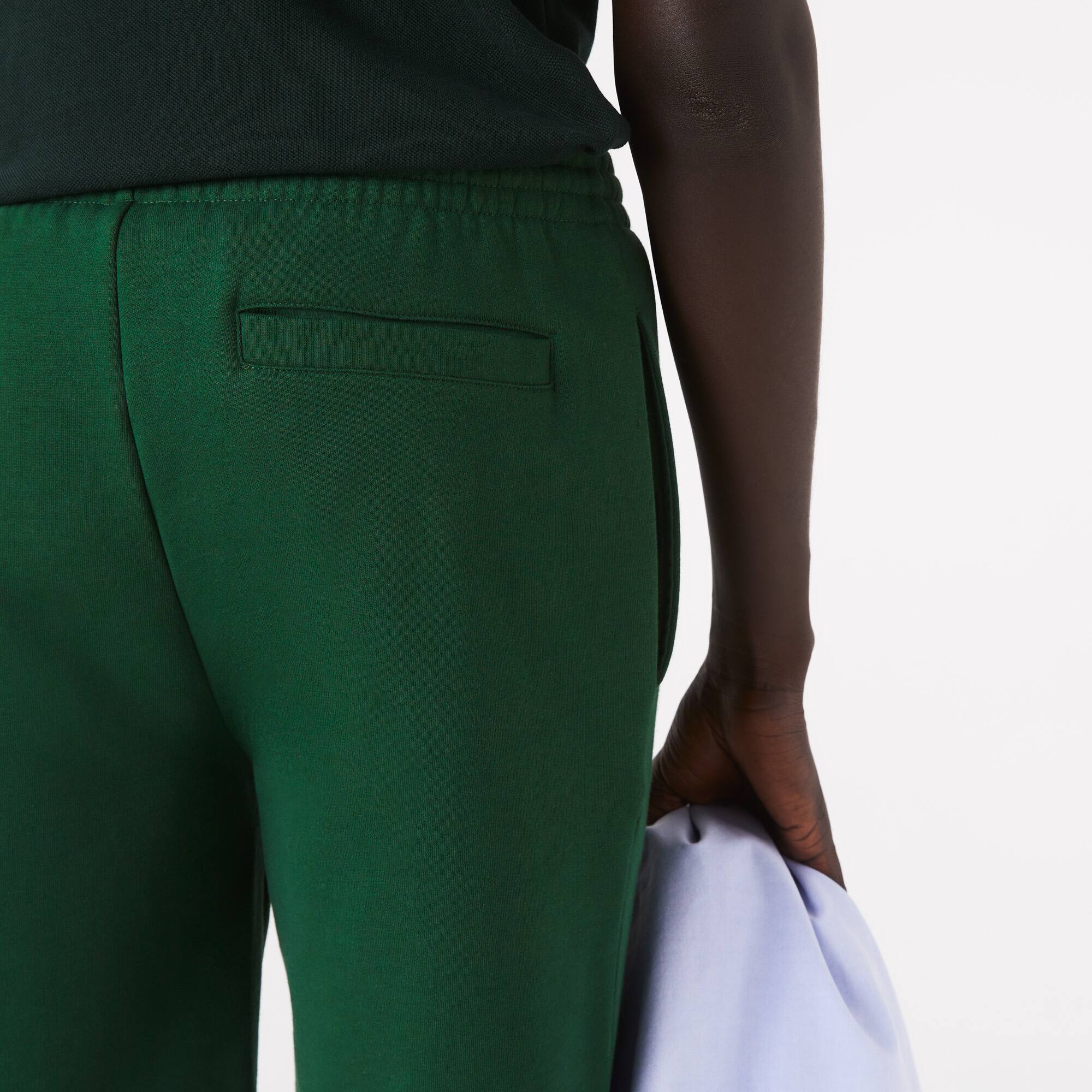 Jogging-Shorts aus Fleece Bermudas - Grün - Lacoste - Herren