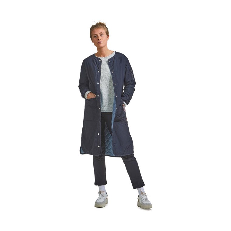 Varg Saltön Long Spring Coat Women