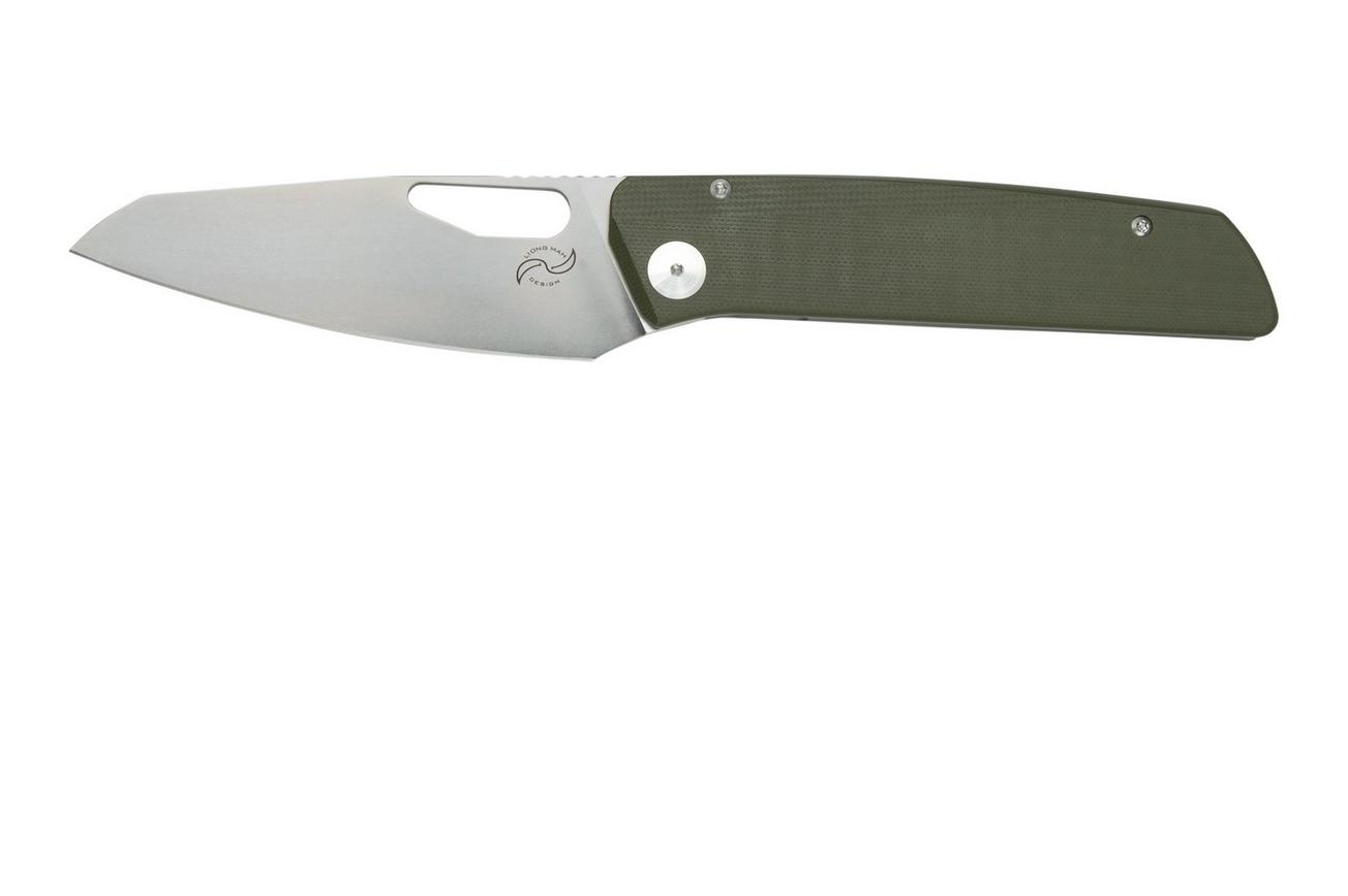 Liong Mah KUF-EDC 4.0 Green G10 zakmes, Liong Mah design