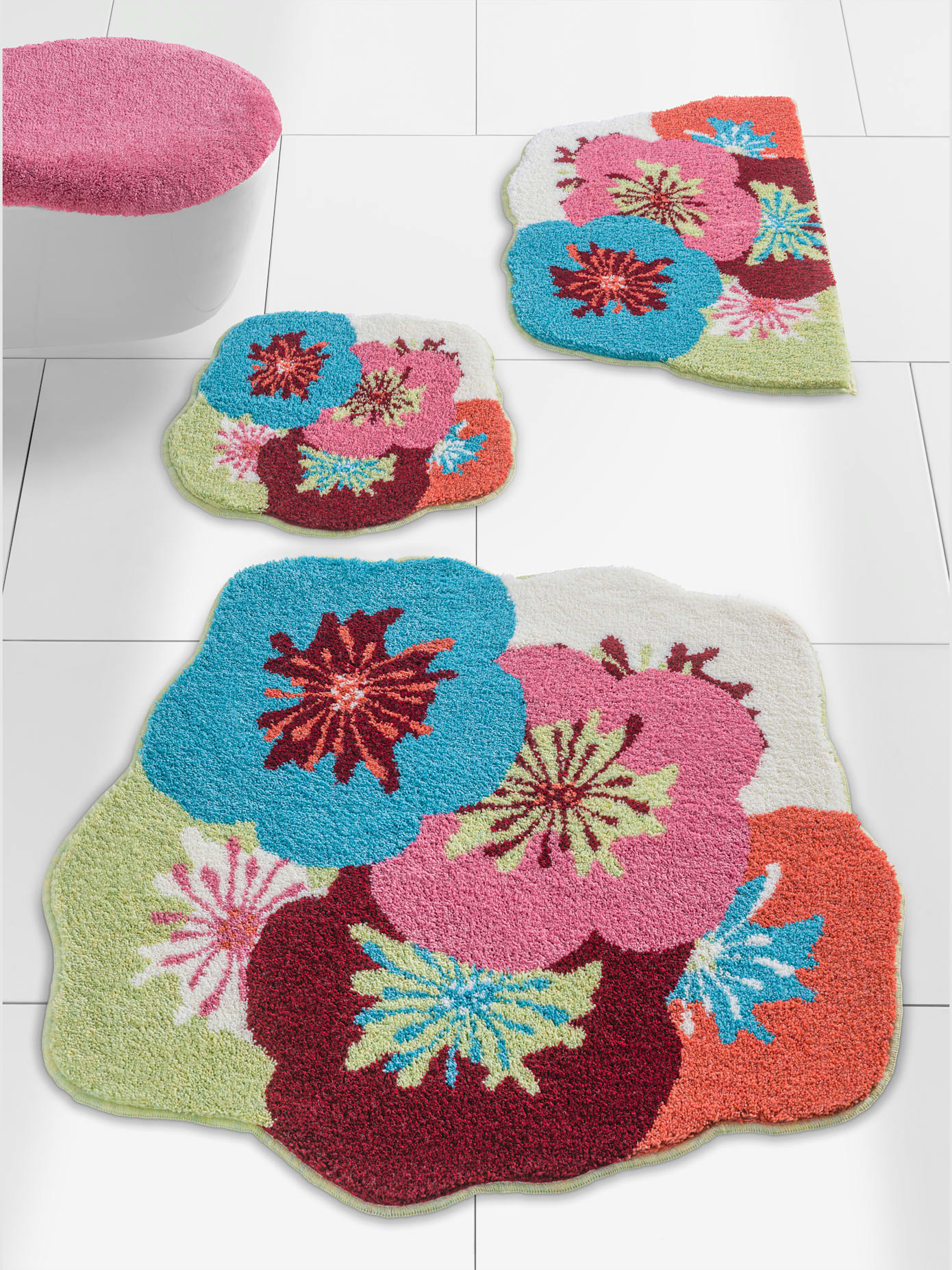 Tapis de bain acrylique facile d'entretien