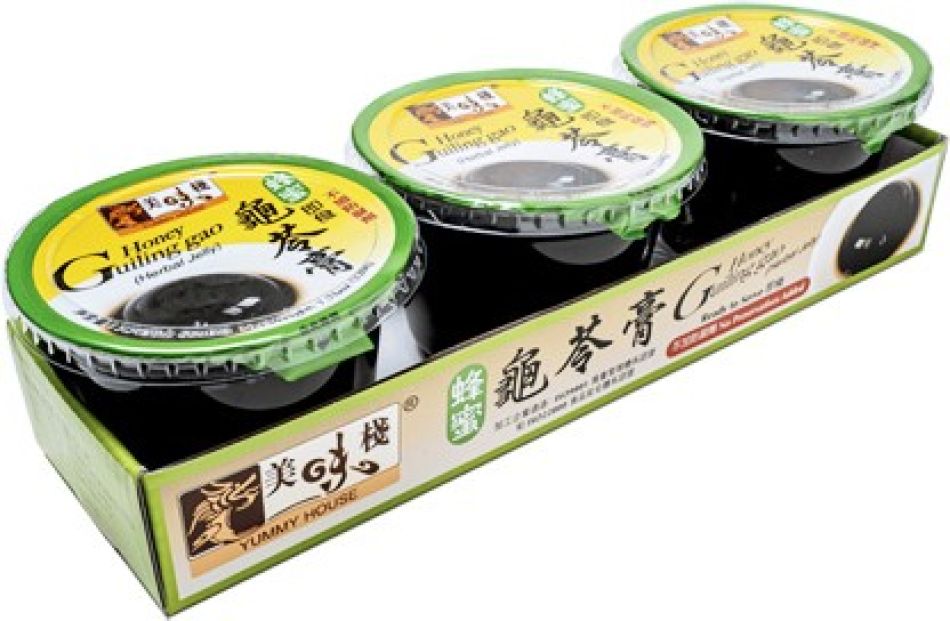 Yummy House Guiling Gao Chinese Kruidenjelly Honing Smaak 3x220g