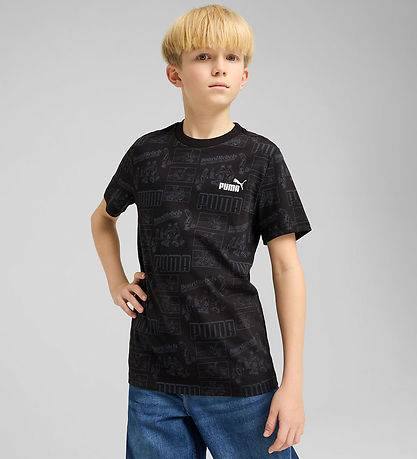 Puma T-Shirt - Mid90s - Schwarz m. Print