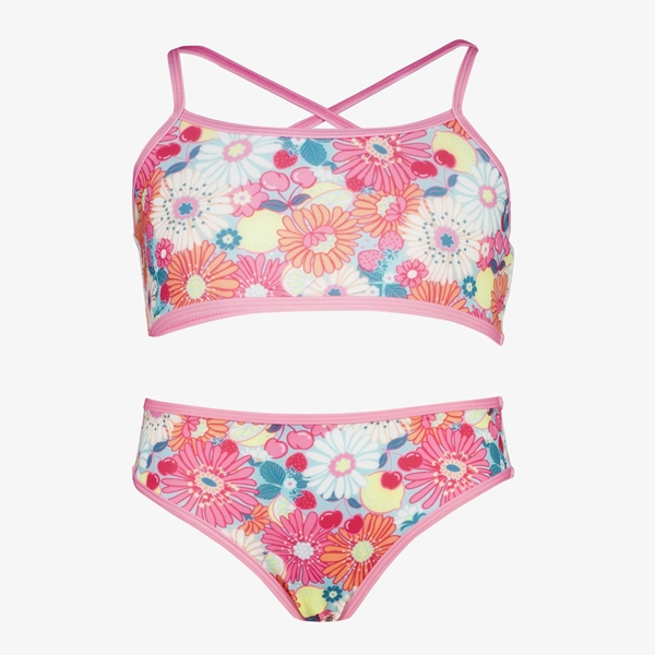 Osaga meisjes bikini met bloemenprint