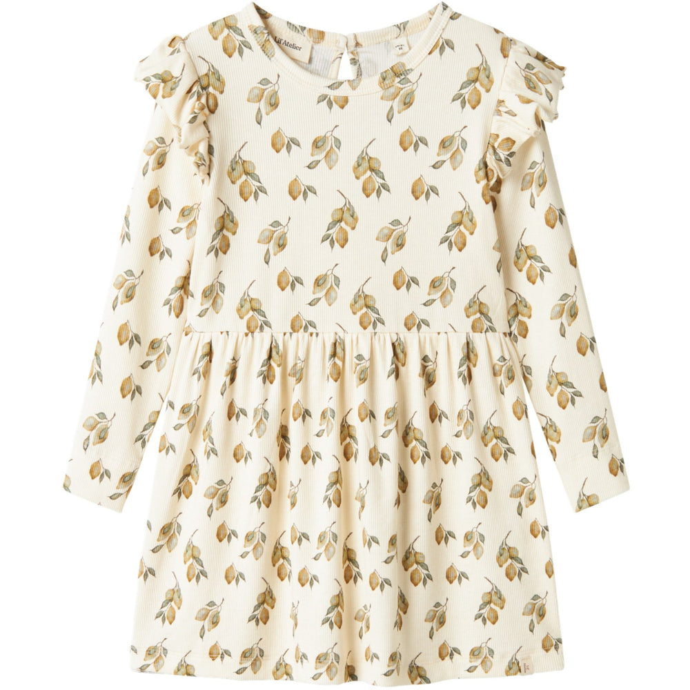 Køb Lil'Atelier Turtledove Lemon Gavo Enk Kjole