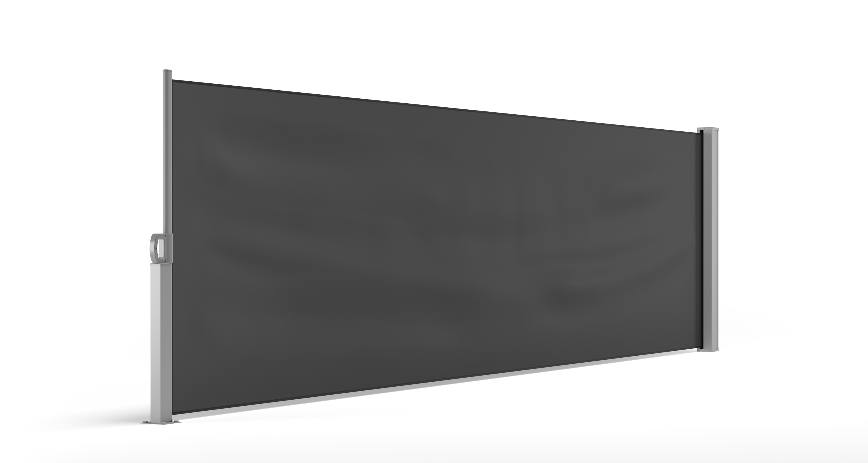 Seitenmarkise VIA 100 x 400 cm anthrazit