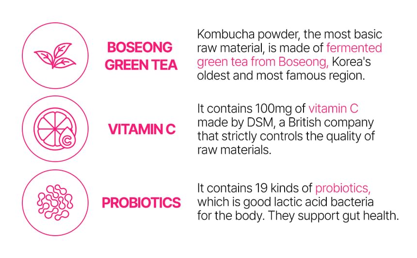 SUNMANC - Tea For Better Life Kombucha Mini Pack Bundelset - 6 Soorten