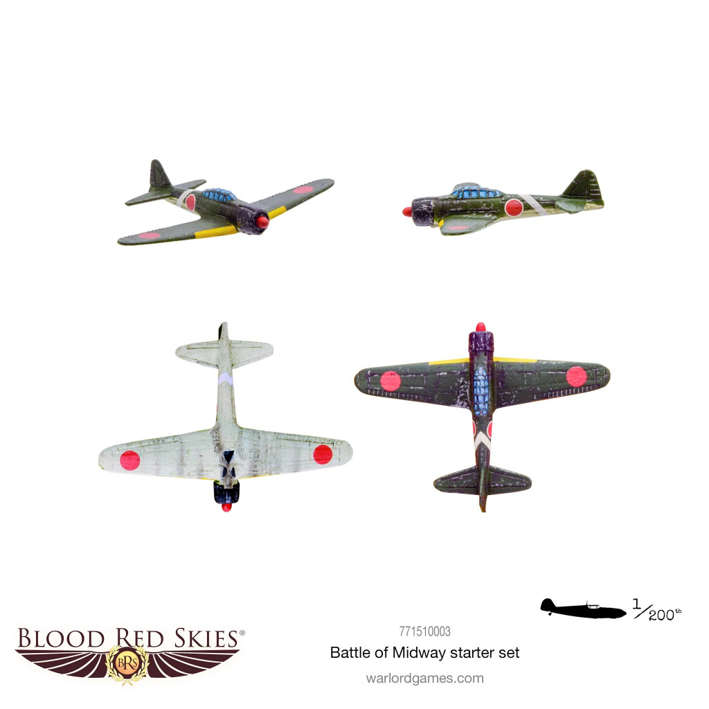 Blood Red Skies - The Battle of Midway - Starter Set