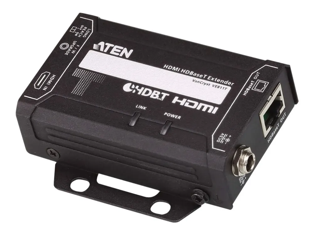 ATEN VE811T HDMI HDBaseT Transmitter - Video/audio ekspander - sender - HDMI, HDBaseT - op til 100 m