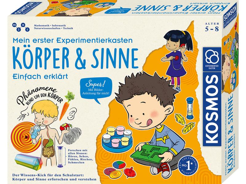 Kosmos Mein erster Experimentierkasten – Körper & Sinne Forschen mit vollem Körpereinsatz