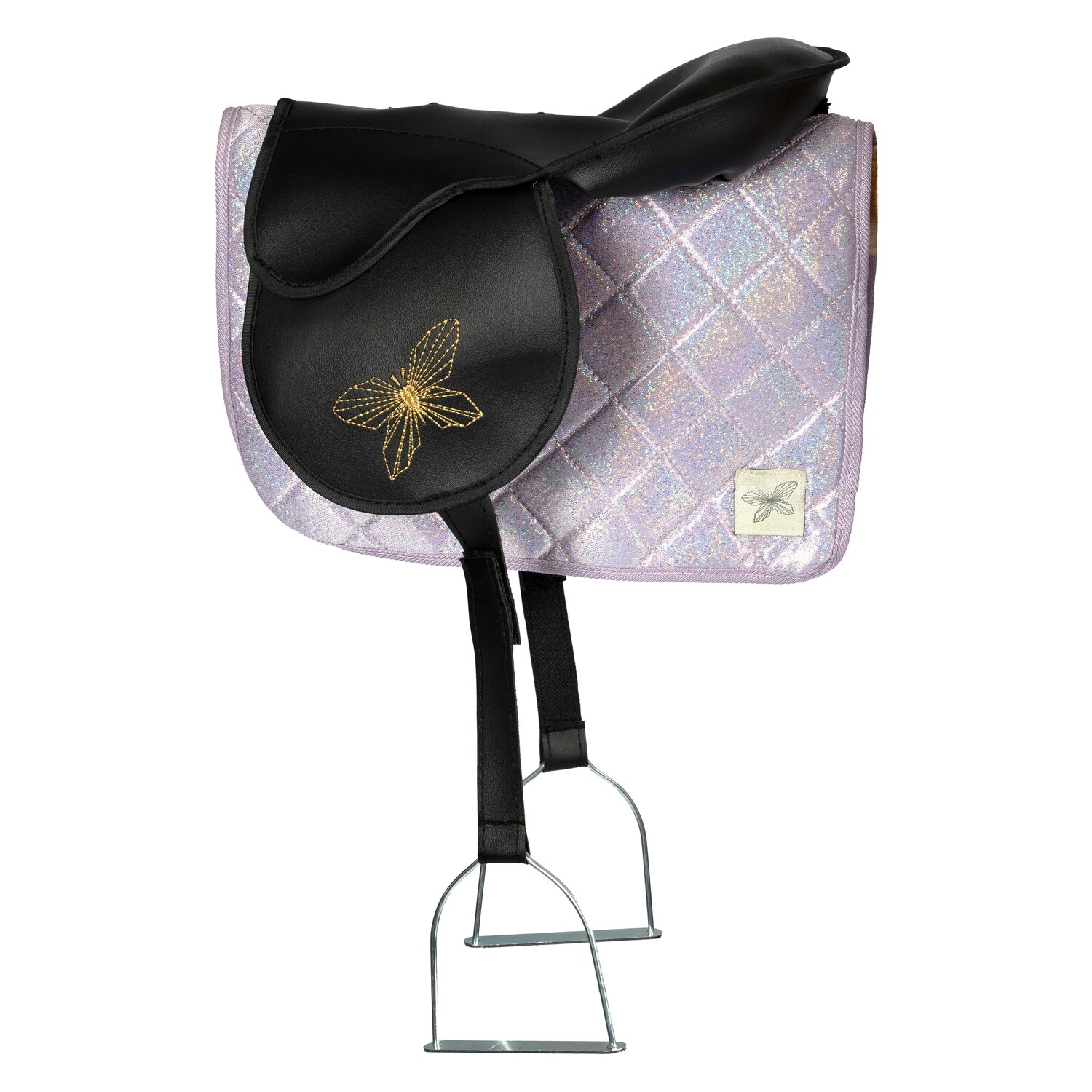 ASTRUP Schabracke und Fliegenohren Hobby Horse  - purple