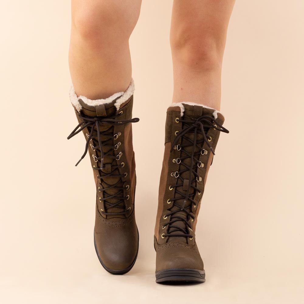 *gevoerd* Ariat outdoorboots Wythburn H20 bruin