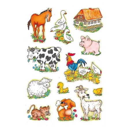HERMA Sticker Bauernhoftiere
