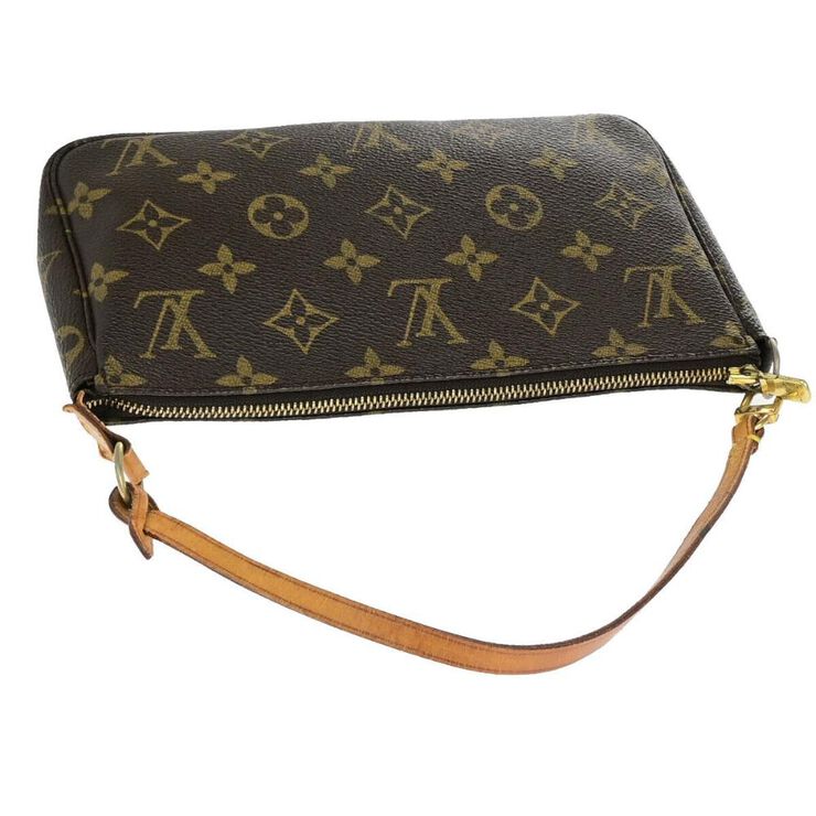 Louis Vuitton Vintage Louis Vuitton Pochette Accessoires Brown
