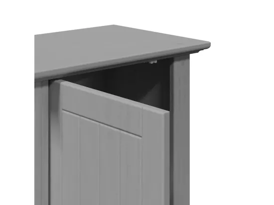 Armoire murale de salle de bain BODO gris 44x30x60 cm