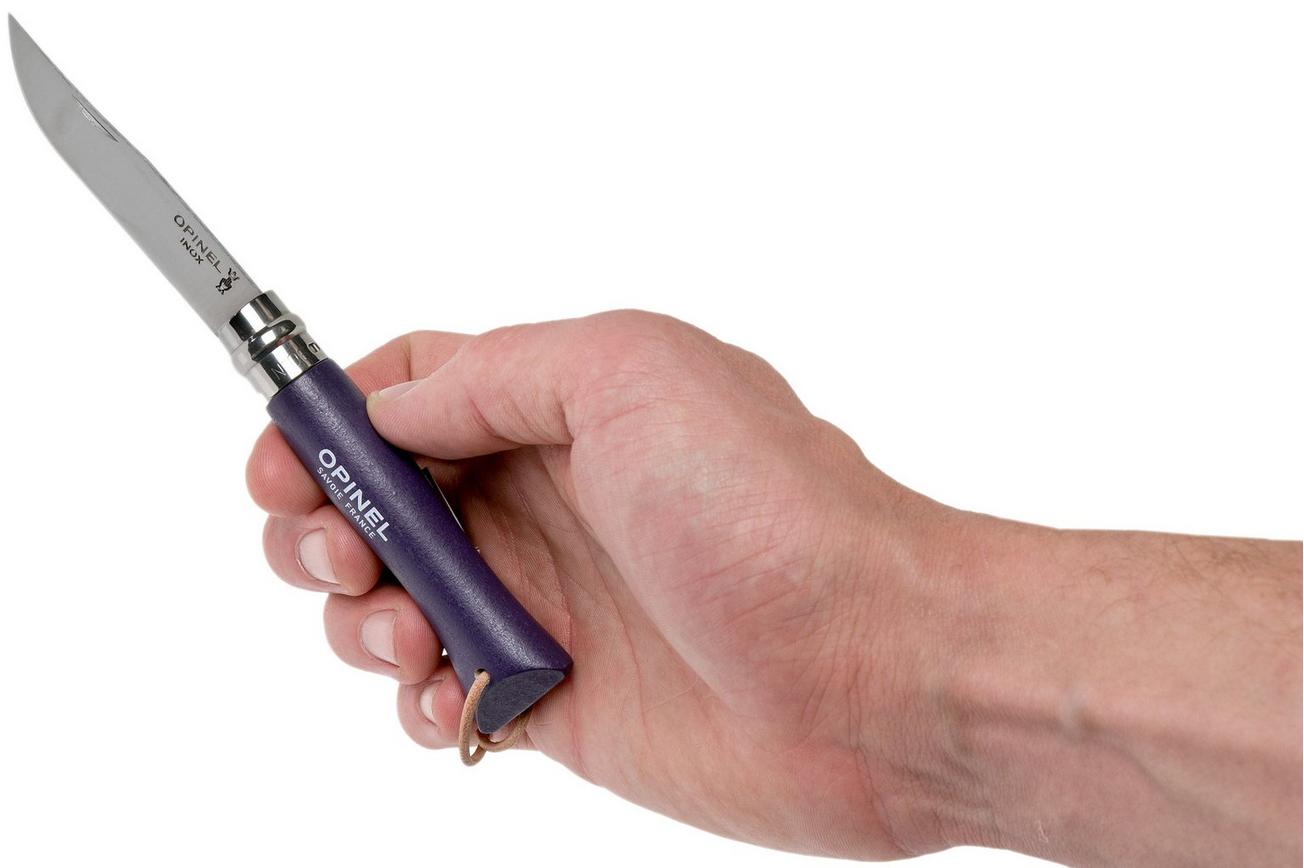 Opinel zakmes Trekking No. 06RV zakmes, Grey Violet