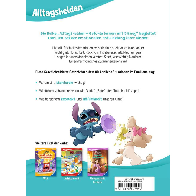 Lilo & Stitch - Benimm dich, Stitch! - Alltagshelden - Gefühle lernen mit Disney