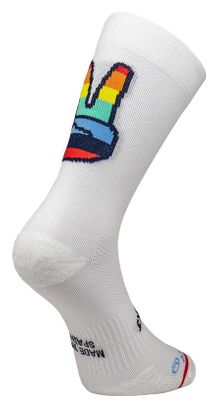 Chaussettes Sporcks Hands up Blanc / Multicolore