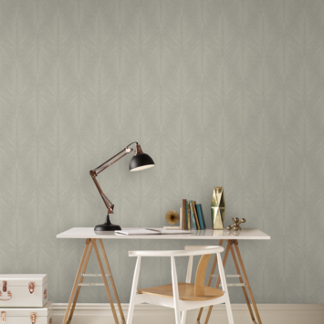Vliesbehang Lowen greige 120988
