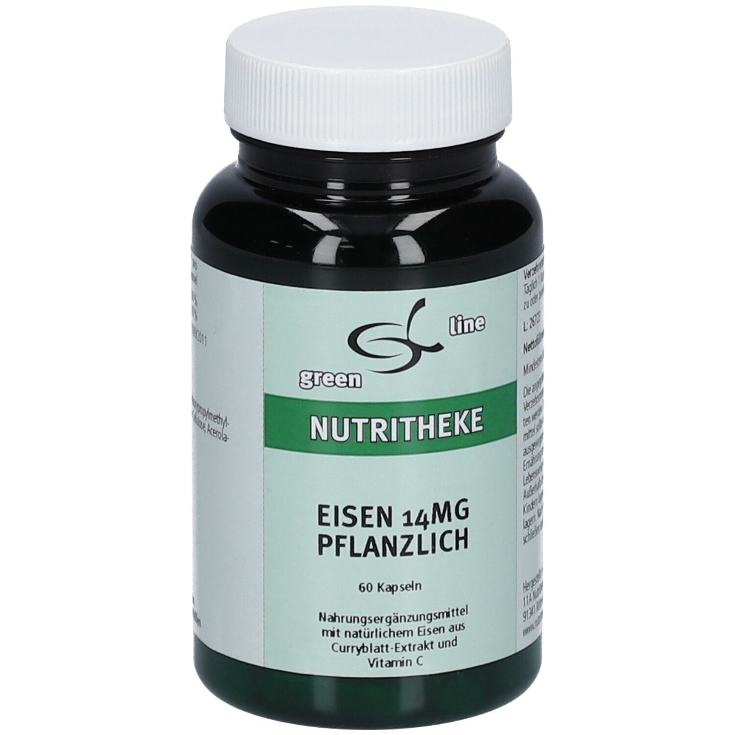 green line NUTRITHEKE Eisen 147 mg pflanzlich