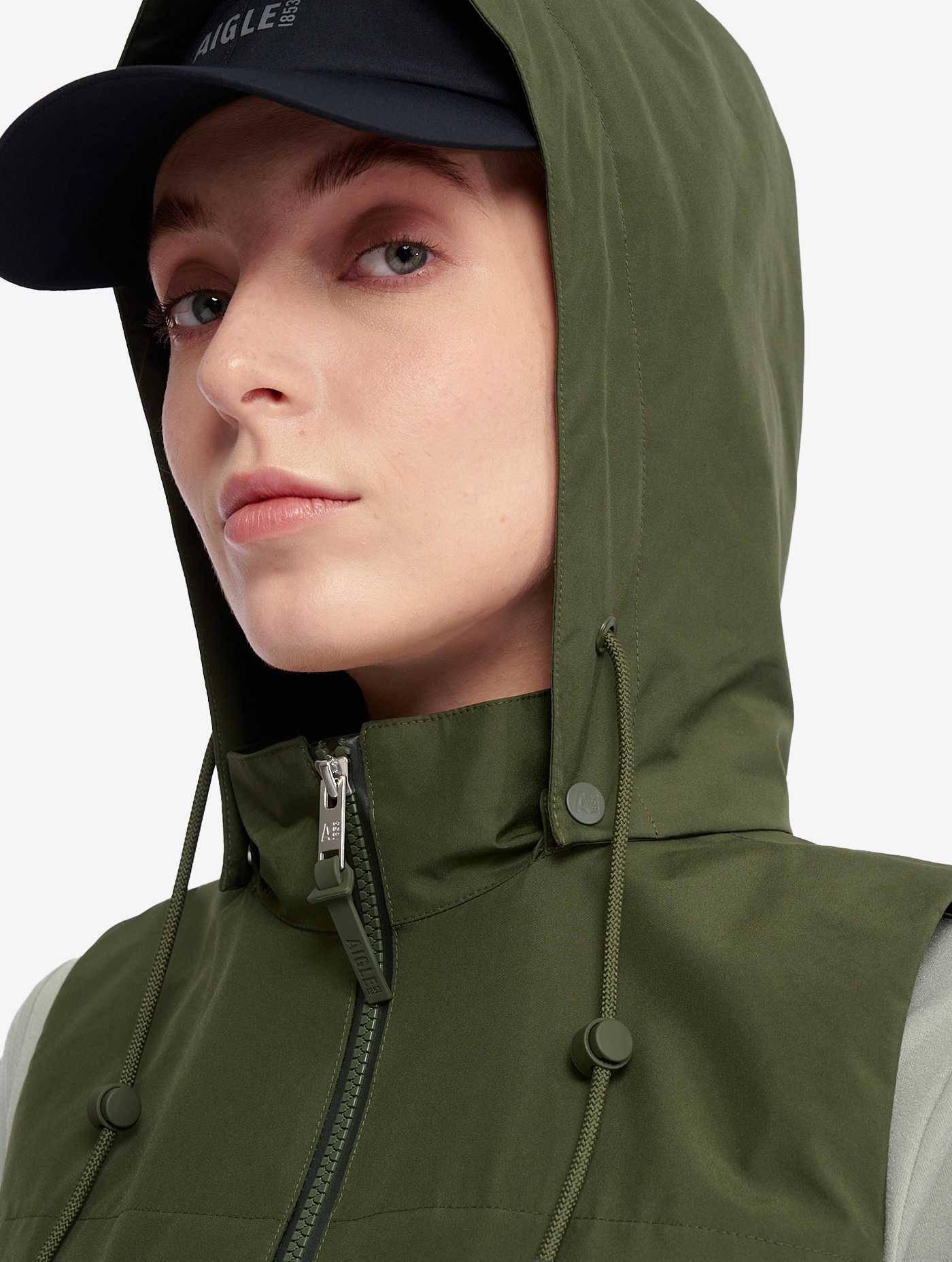 Veste coupe-vent GORE-TEX sans-manche pour femmes avec capuche amovible AVOCAT I
