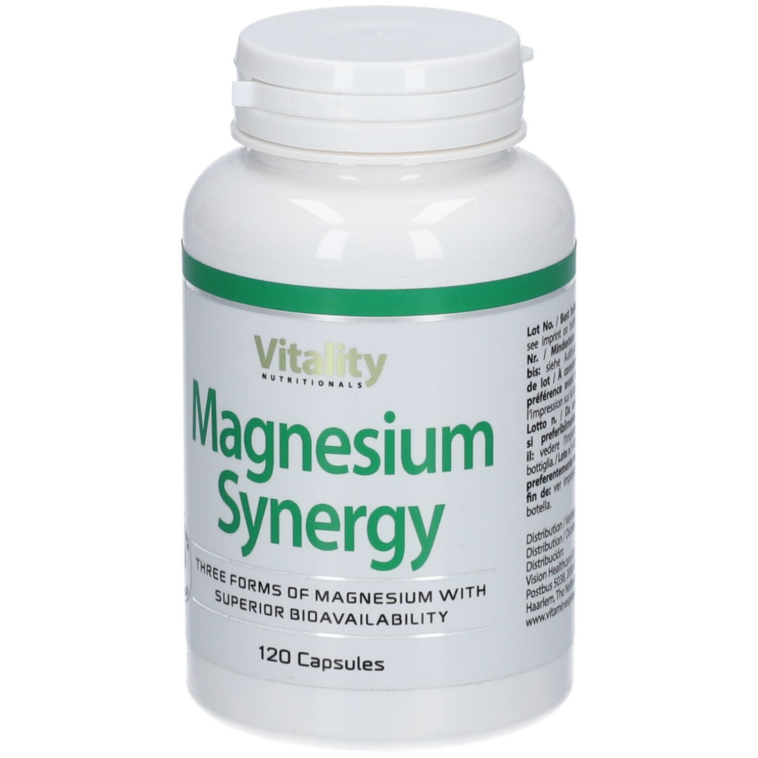 MAGNESIUM SYNERGY Komplex Glycinat Malat & Citrat