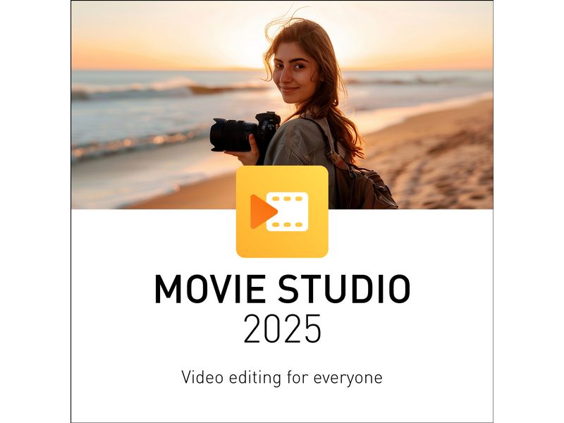 Magix Movie Studio 2025 ESD, Vollversion Movie Studio 2025 - Videobearbeitung für alle