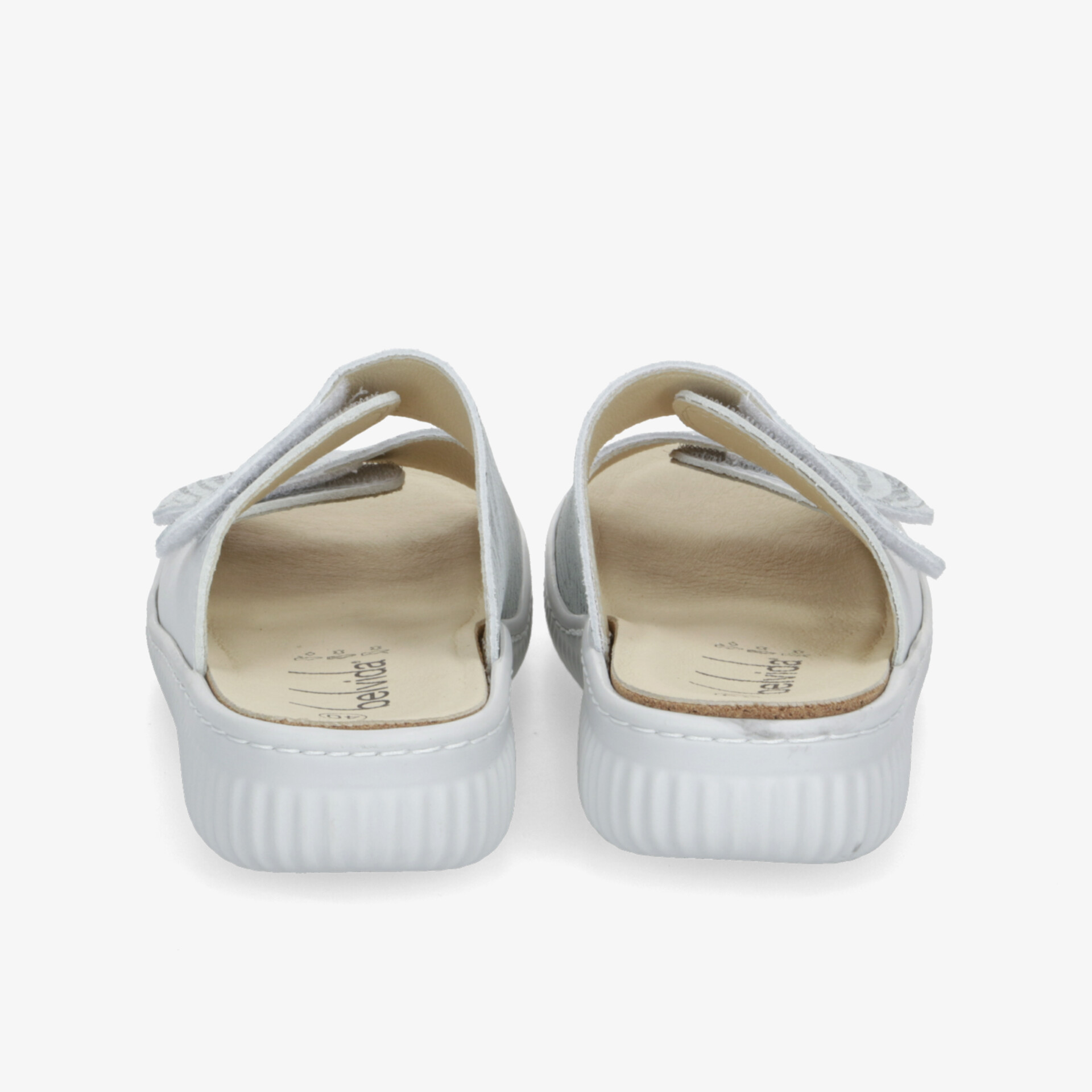 belvida Damen Sandalen weiß