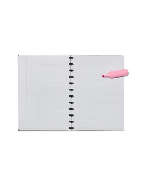 cahier à anneaux A4 ligné