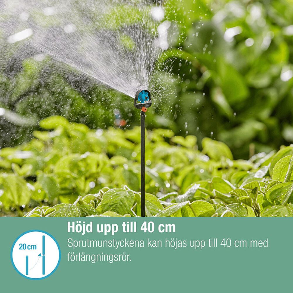 FORLENGNING GARDENA MICRO-DRIP-SYSTEM SPREDER 24 CM 5PK