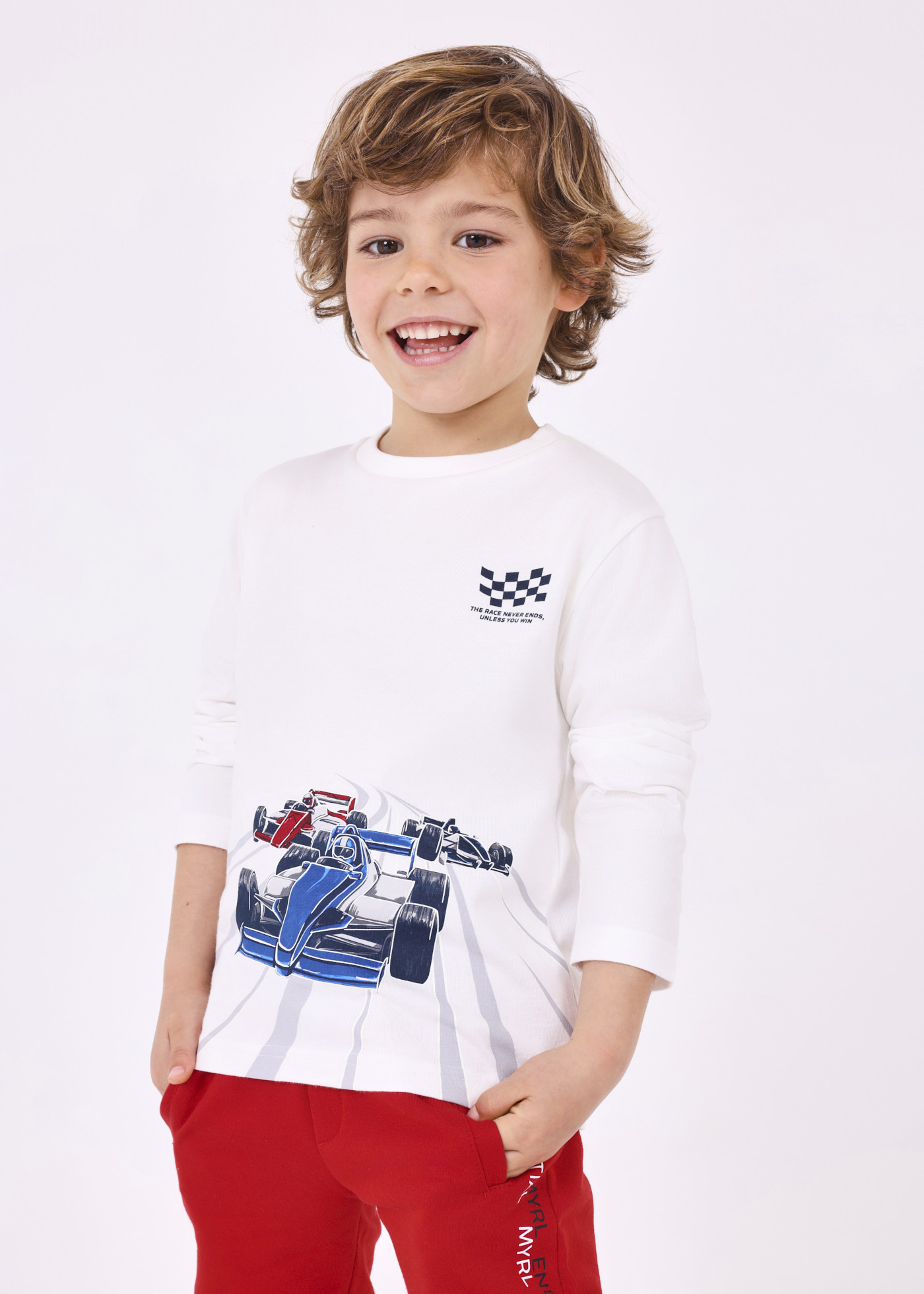 Camiseta interativa Better Cotton para meninos