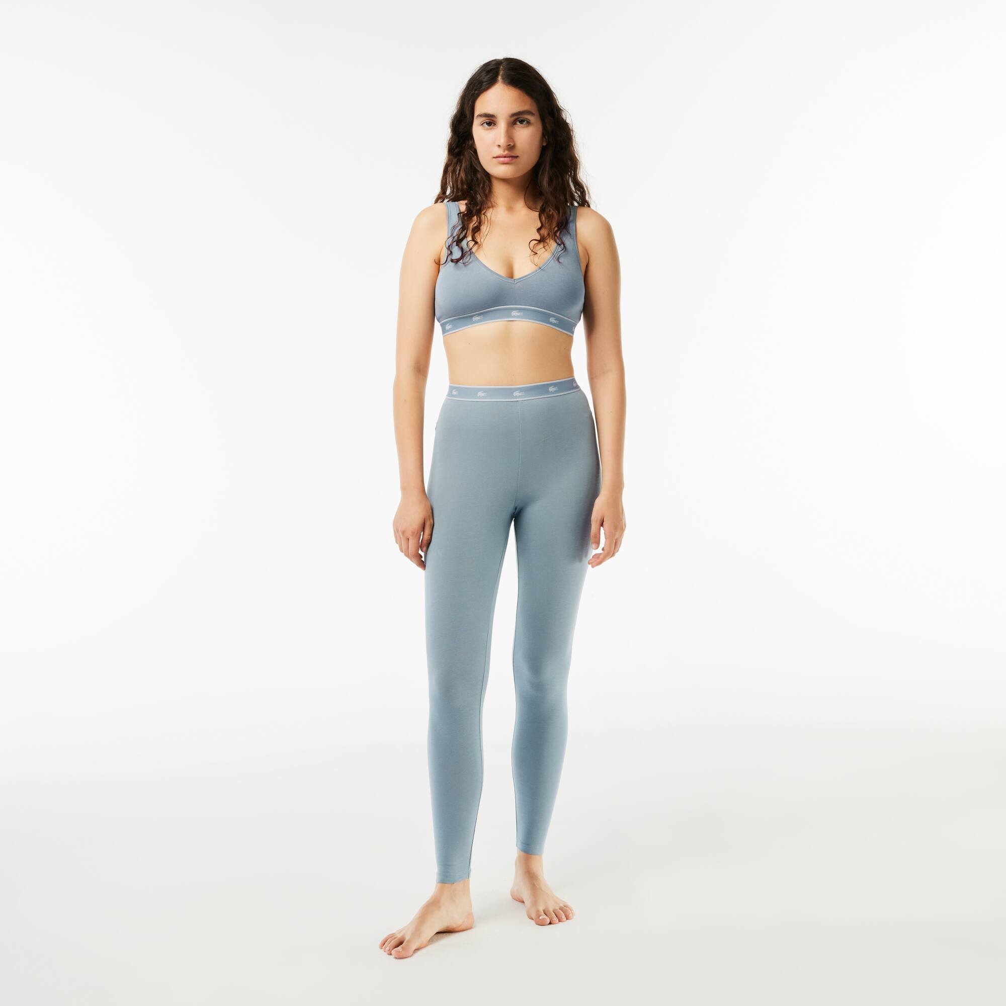 Lounge-Leggings Loungewear & Nachtwäsche - Grau - Lacoste - Damen