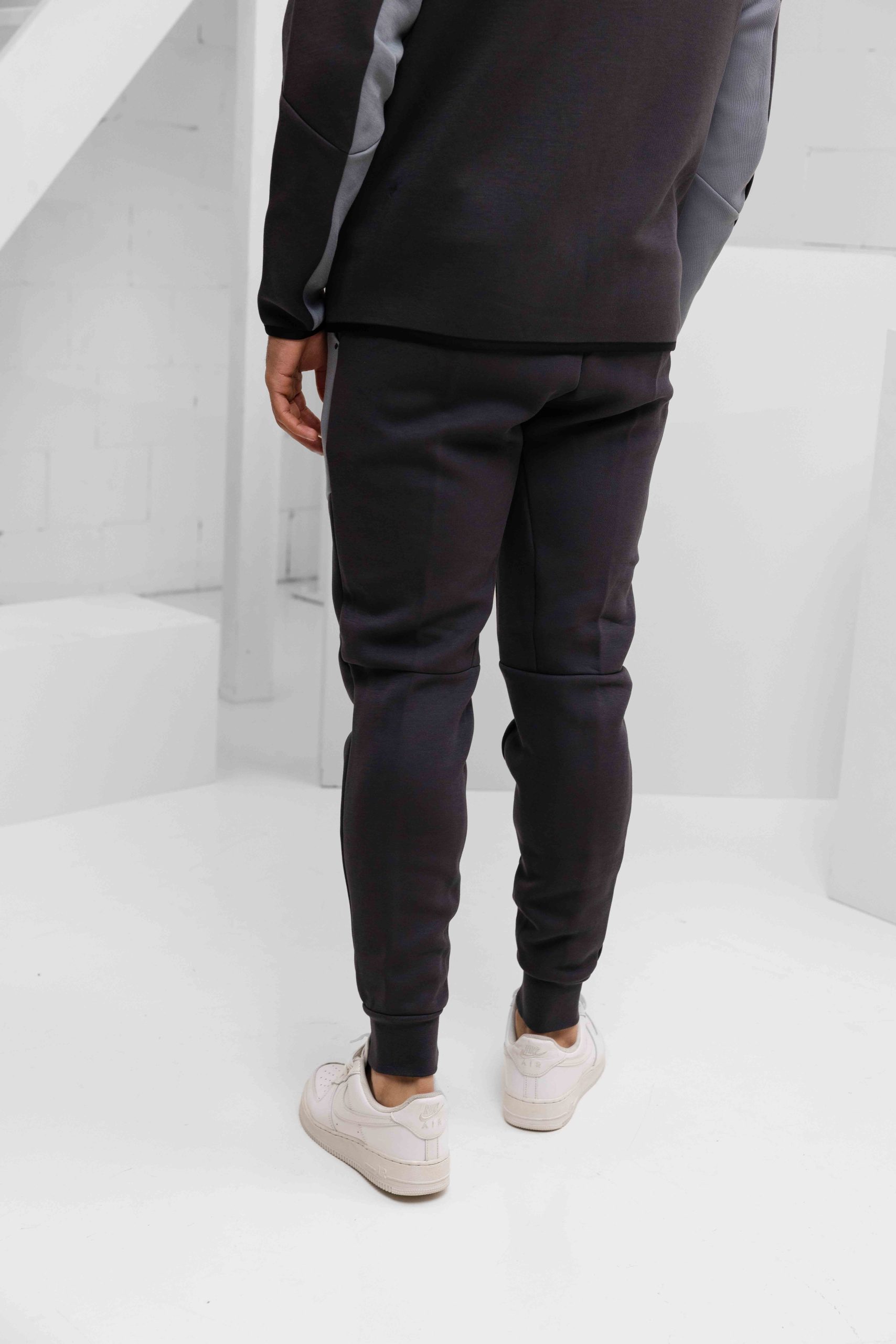 Nike Tech Fleece Trainingspak Heren Donkergrijs/Lichtgrijs
