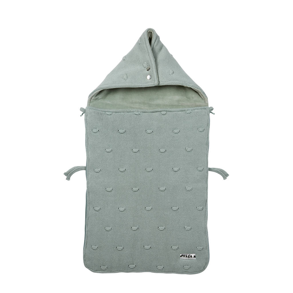 Silverline Knots voetenzak groep 0 stone green