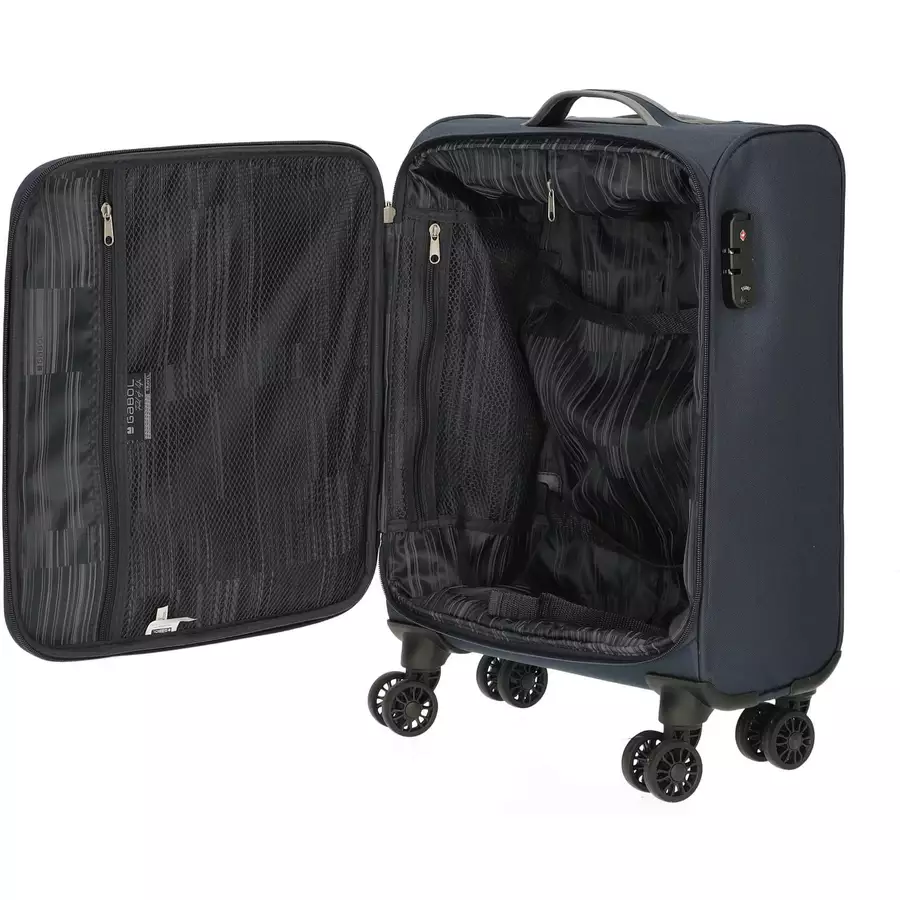 Gabol Zambia - 4-Rollen-Kabinentrolley 55 cm blue