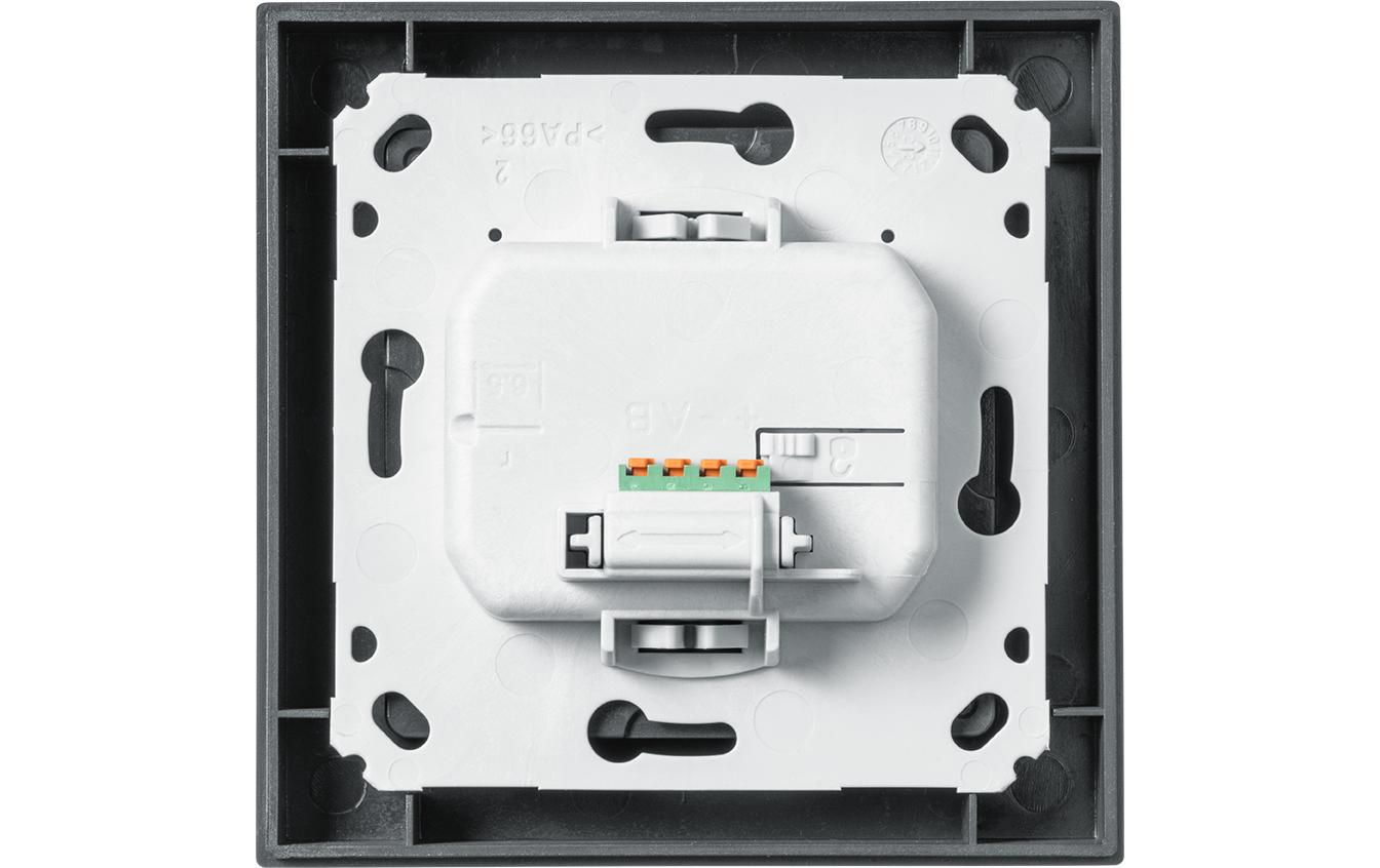 Smart Home Wired Wandtaster 6-fach, AnthrazitWandtaster mit 6 Tasten fürs Smart Home HmIPW-WRC6, HmIPW-WRC6-A