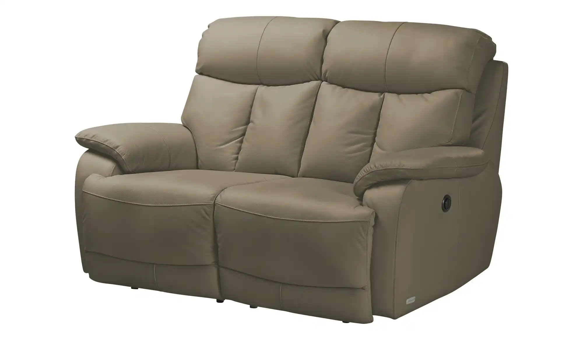Wohnwert Ledersofa aus Echtleder mit manueller Relaxfunktion Ambra